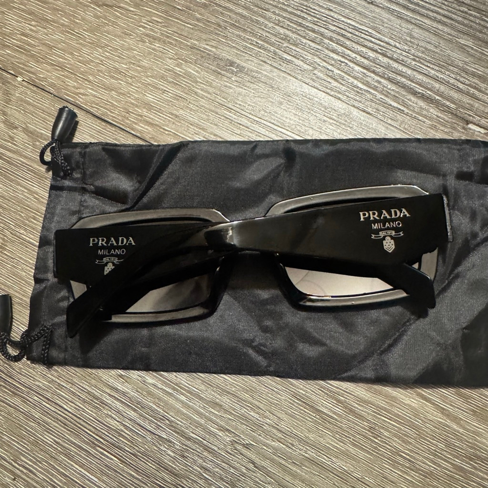 Prada Black Milano Sunglasses One Size - Picture 4 of 7